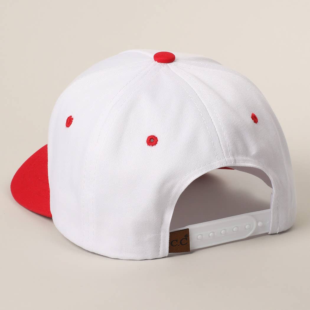 WEST COAST BEST COAST 3D Letter Embroidery Two-Tone Trucker