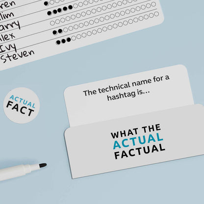 What The Actual Factual™ | Games For Adults | Family Game