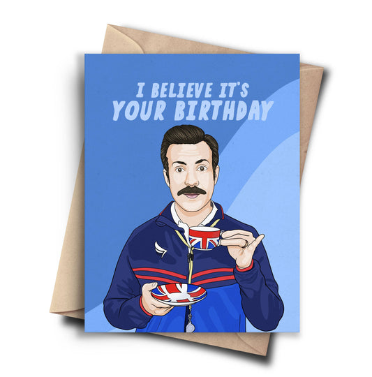 Funny TV Birthday Card - Funny Pop Culture Card