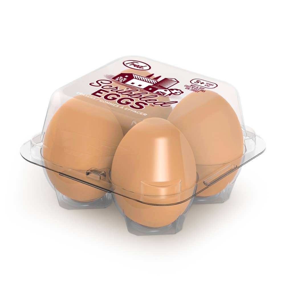 Scribbled Eggs - Egg Erasers-4