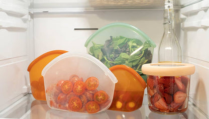 Hugger Bag – Attractive, Easy-Clean Silicone Food Storage