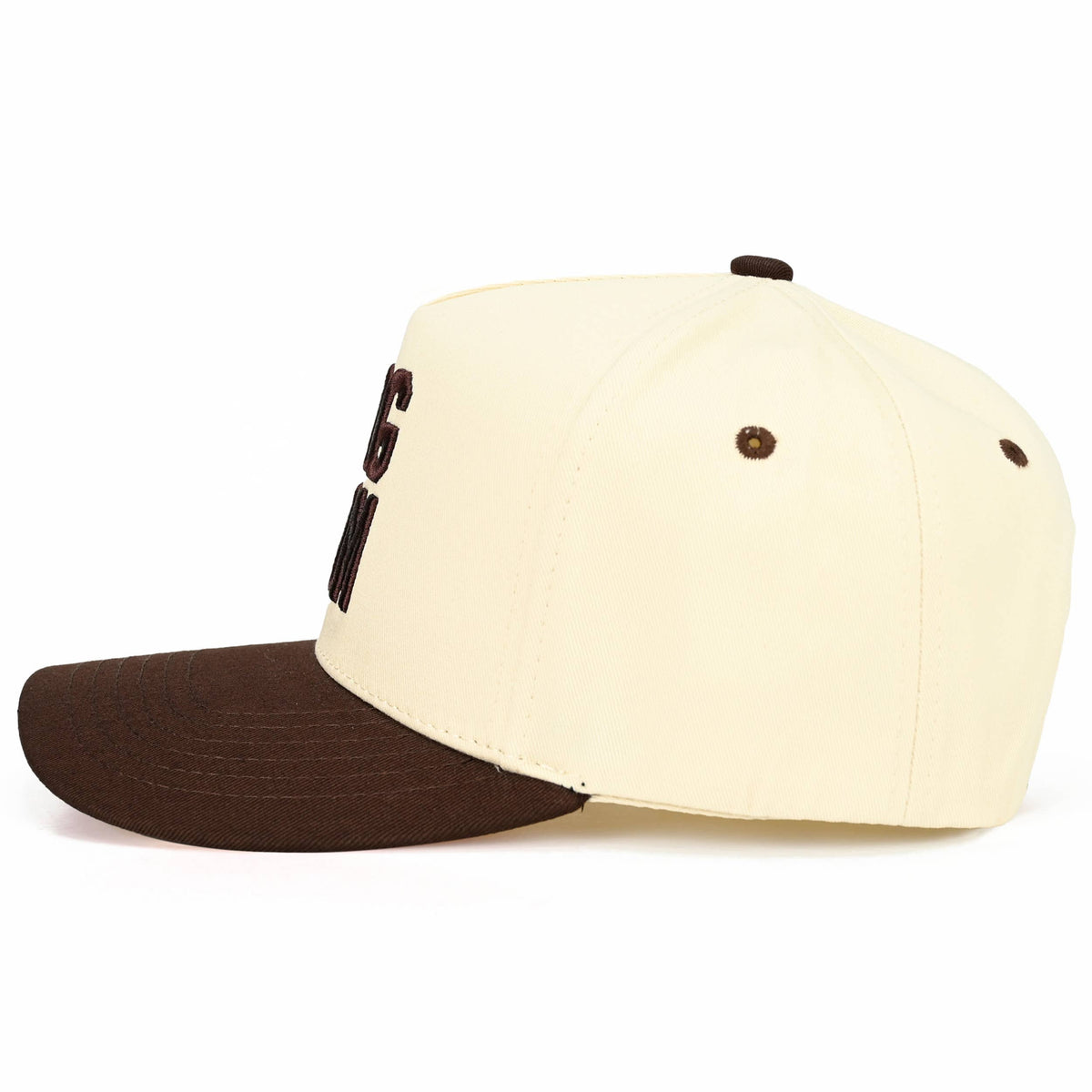 C.C DOG MOM Embroidered Two Tone Trucker Cap