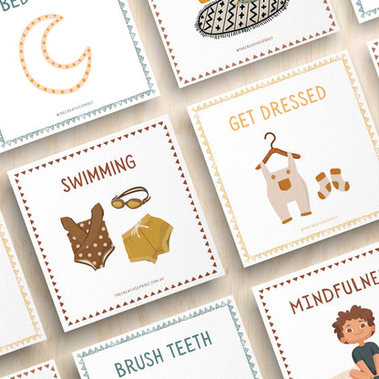 72 Daily Routine Cards