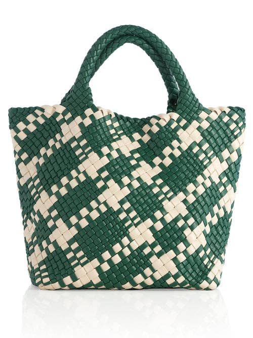 BLYTHE PLAID MINI TOTE