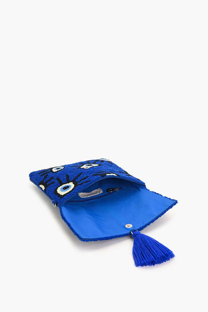 Saphire Whimsical Wonder Eye Clutch