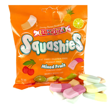 Smarties Squashies - Mixed Fruit 5oz