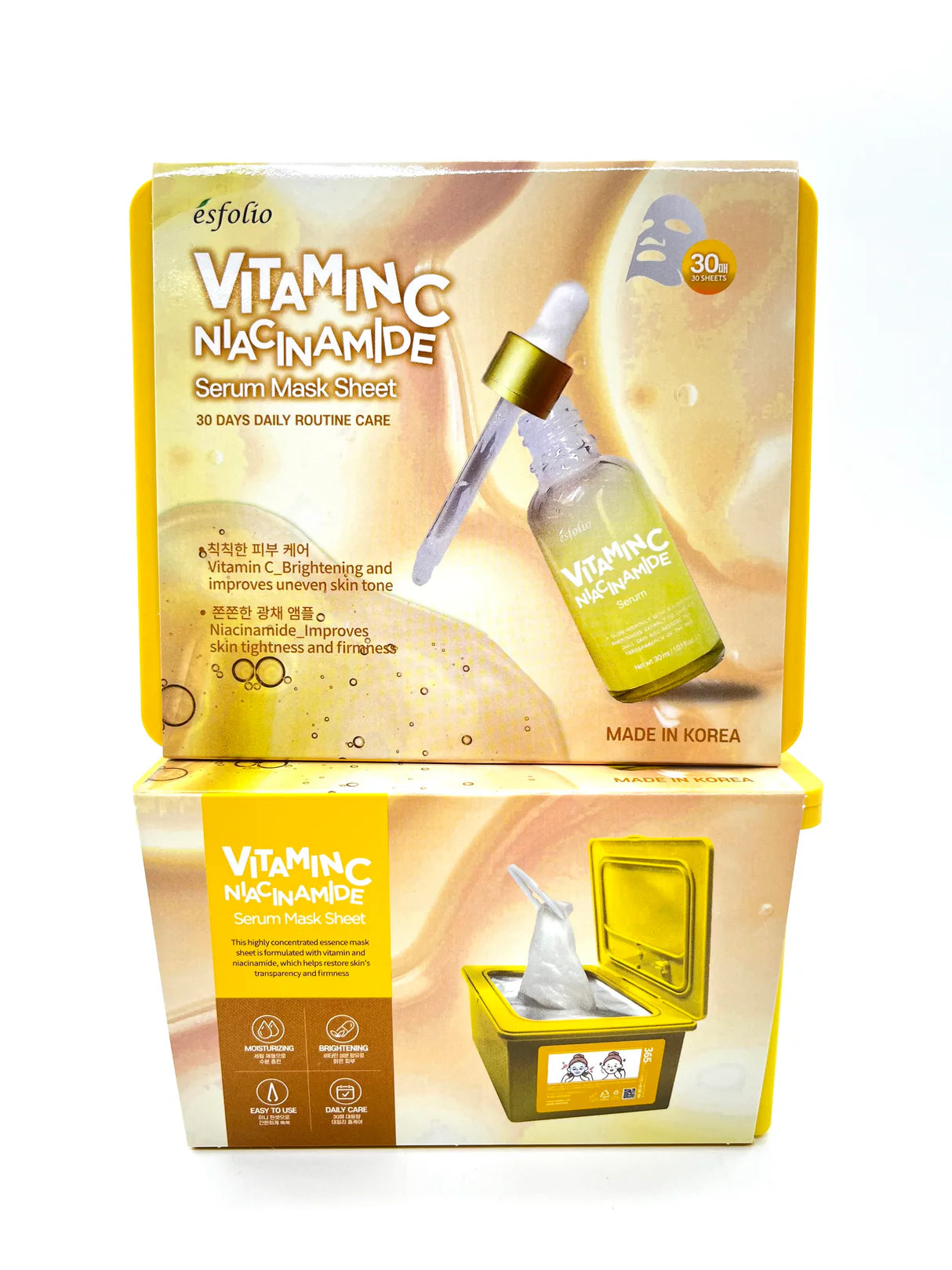 Esfolio Vitamin C Mask Box  30 Sheet